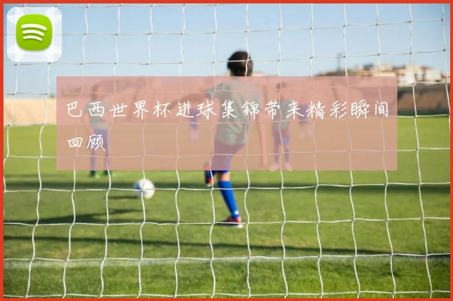 巴西世界杯进球集锦带来精彩瞬间回顾